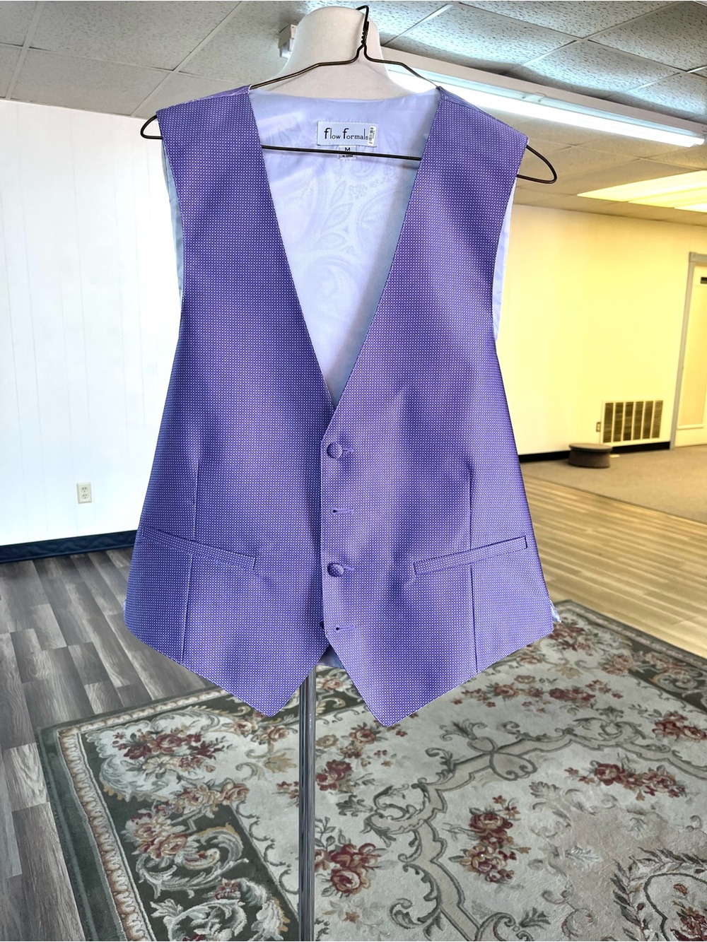 Men's Lavender Dress Vest
